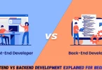 frontend vs backend development explained for beginners