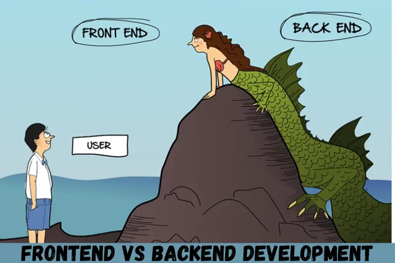 frontend vs backend development