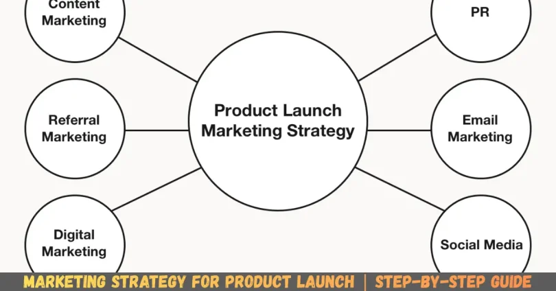 marketing strategy for product launch step-by-step guide