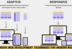 responsive web development techniques for modern websites